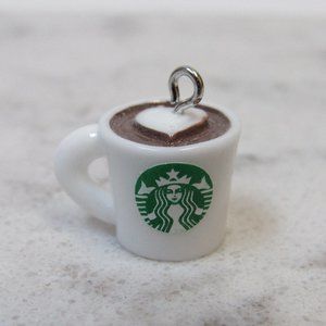 Starbucks Coffee Mini Cup Charm Pendant Jewelry For Necklace Or Bracelet!